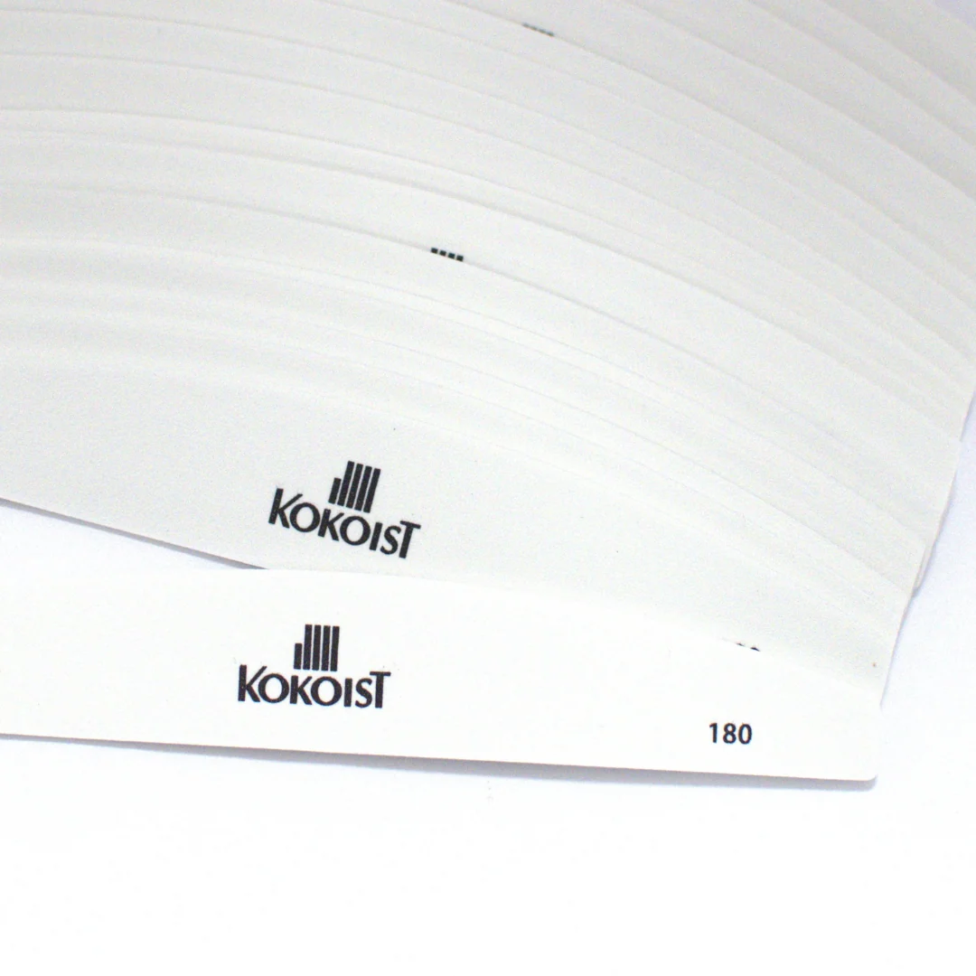 Pack of 20 Replaceable White Half Moon Files (#180) - Image 4